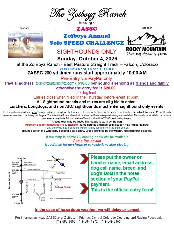 4 Oct 2026 Sighthounds flyer